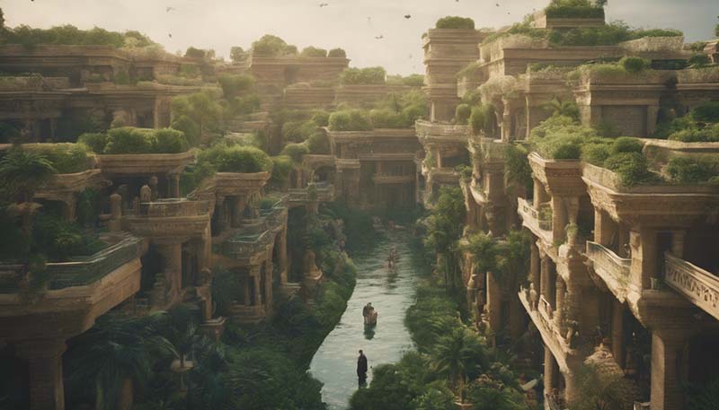 The Hanging Gardens of Babylon: A Wonder Unseen